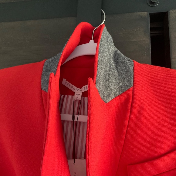 NWT Veronica Beard Red Blazer - Picture 8 of 9